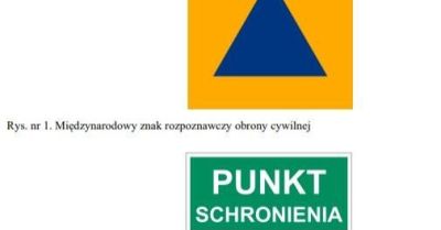 Punkty schronienia trzeba oznakować do 31 grudnia